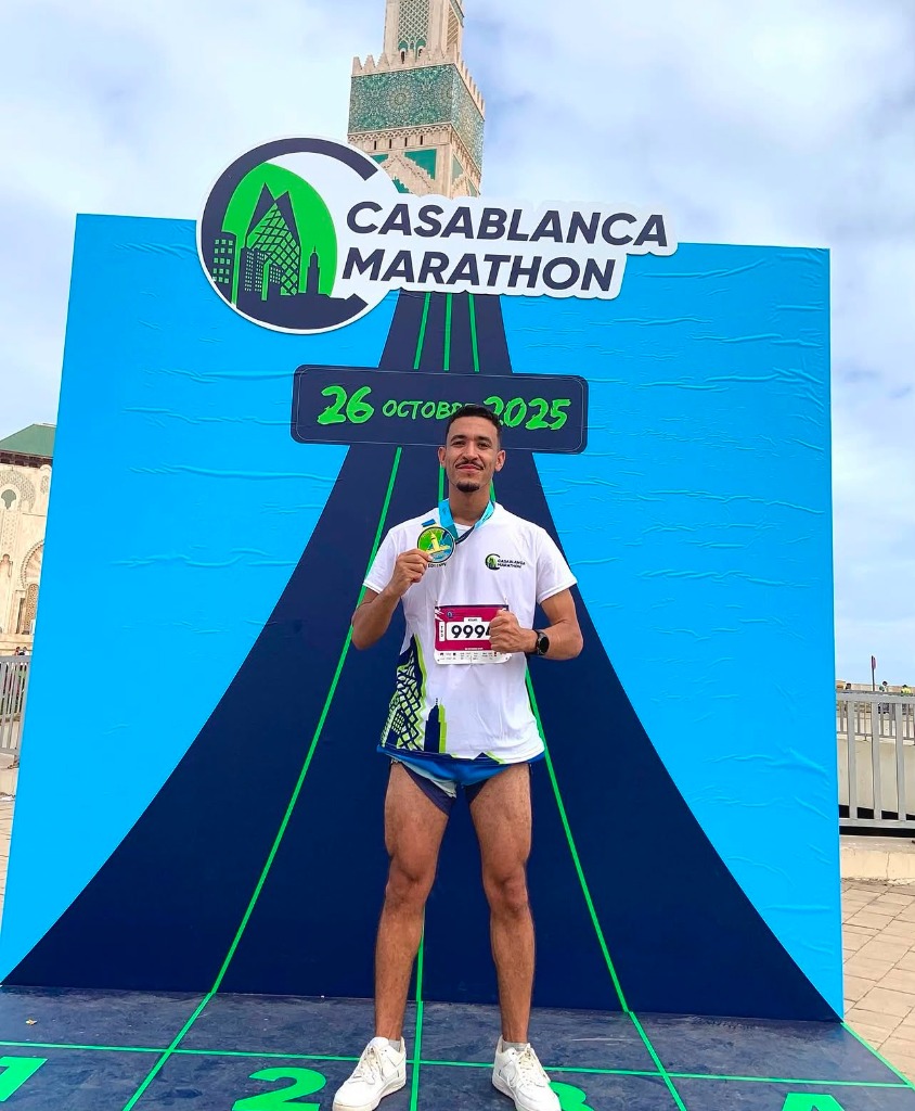 Mohamed SAIFI Marathon de Casablanca