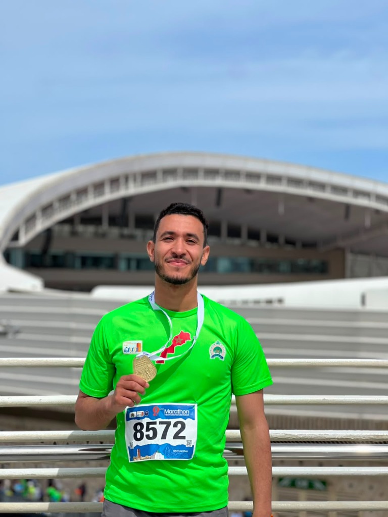 Mohamed SAIFI Médaille Marathon